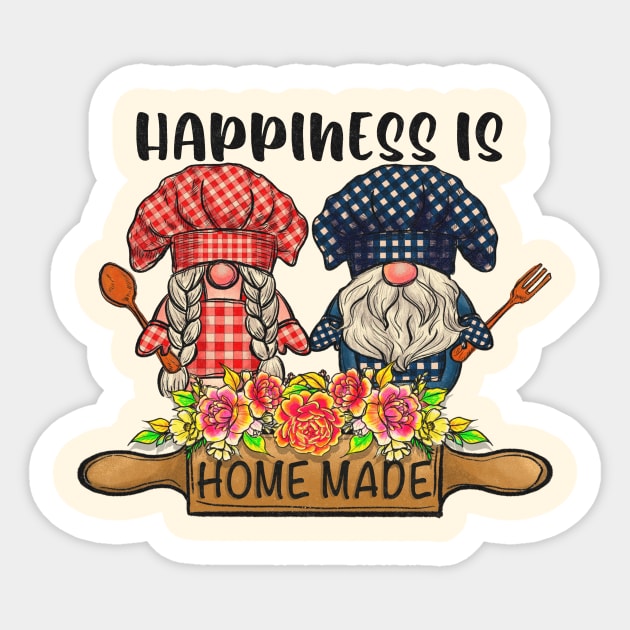 happiness is home-maid Sticker by Ballari